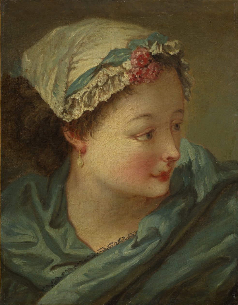 Leder for en ung kvinne, tidlig på 1730-tallet. av François Boucher