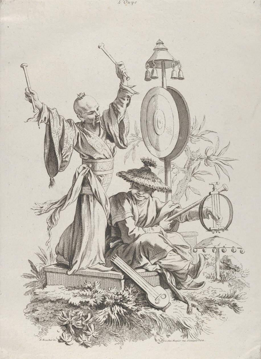 Høring, 1720-70. av François Boucher
