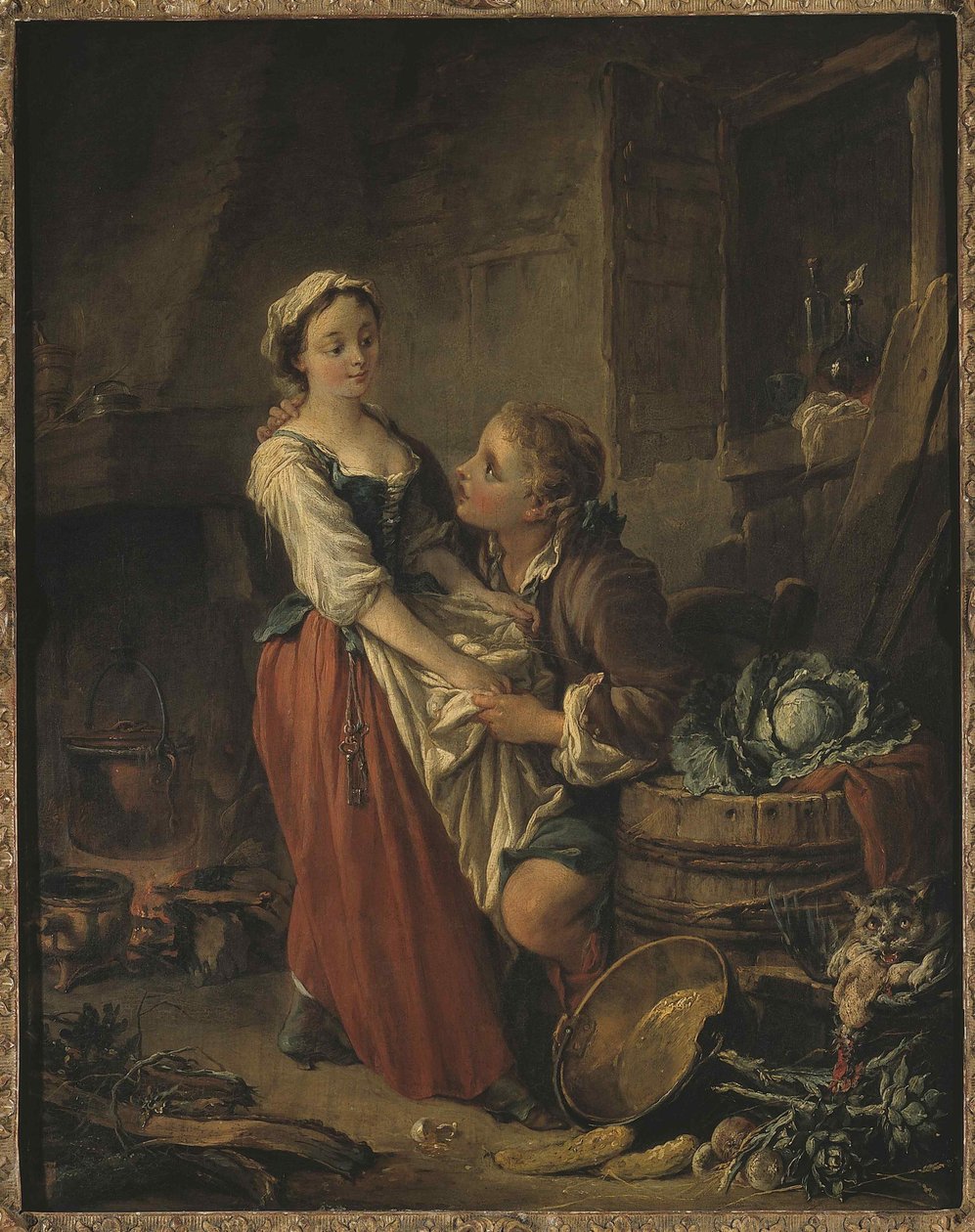 Den vakre kokken, 1735. av François Boucher