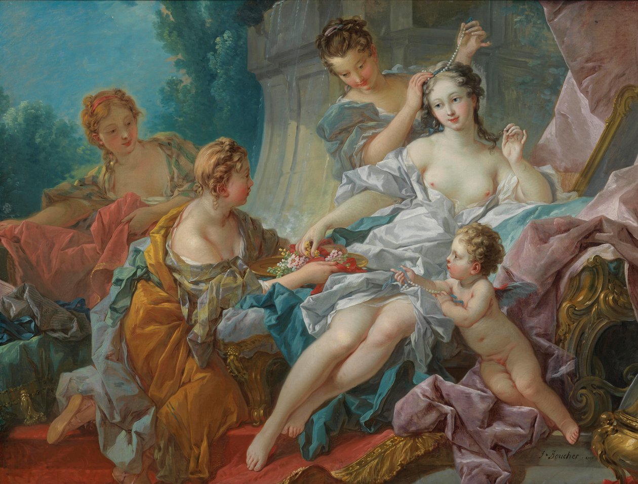 The Toilet of Venus, 1746 av François Boucher