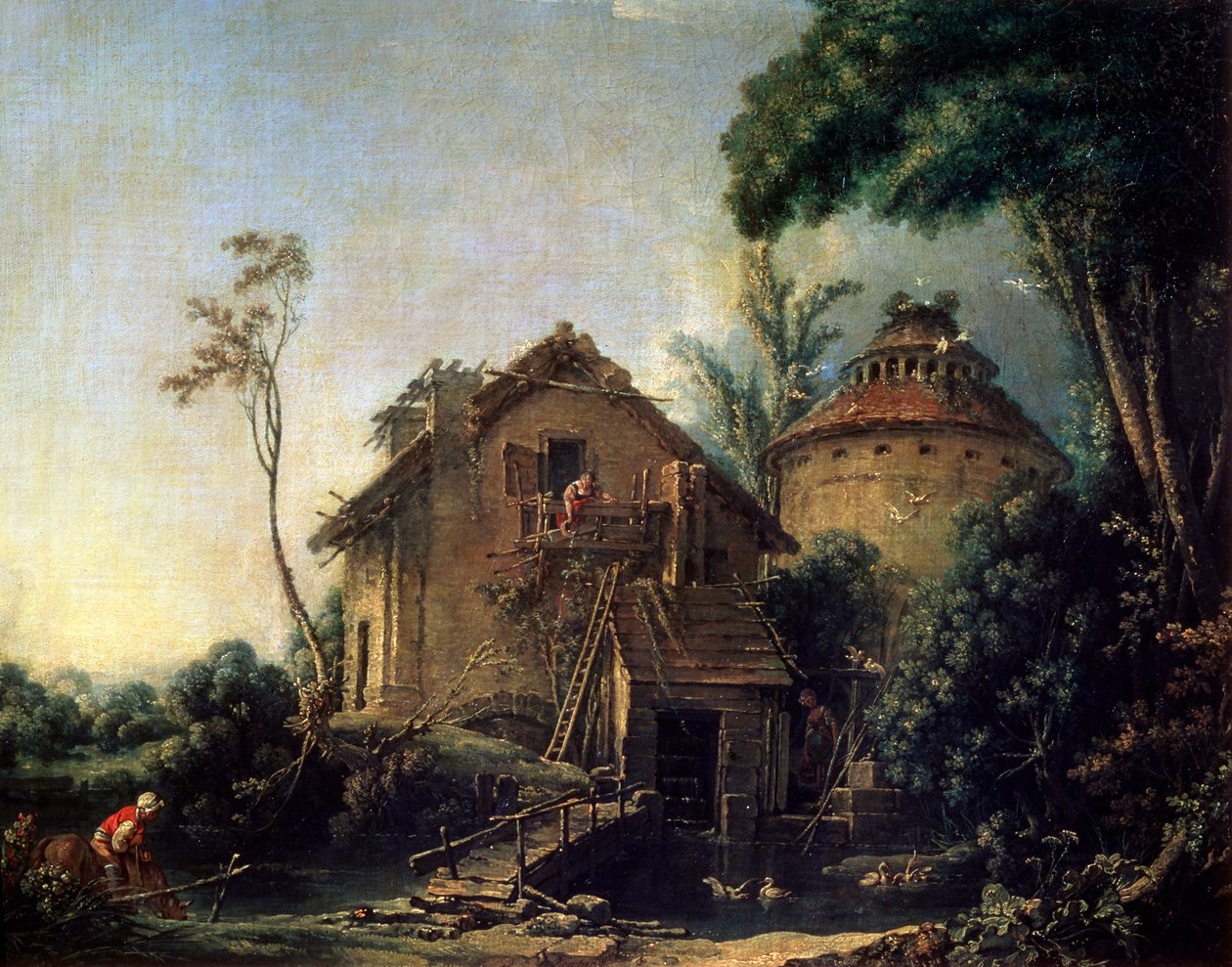 Vindmøllen, 1752. av François Boucher
