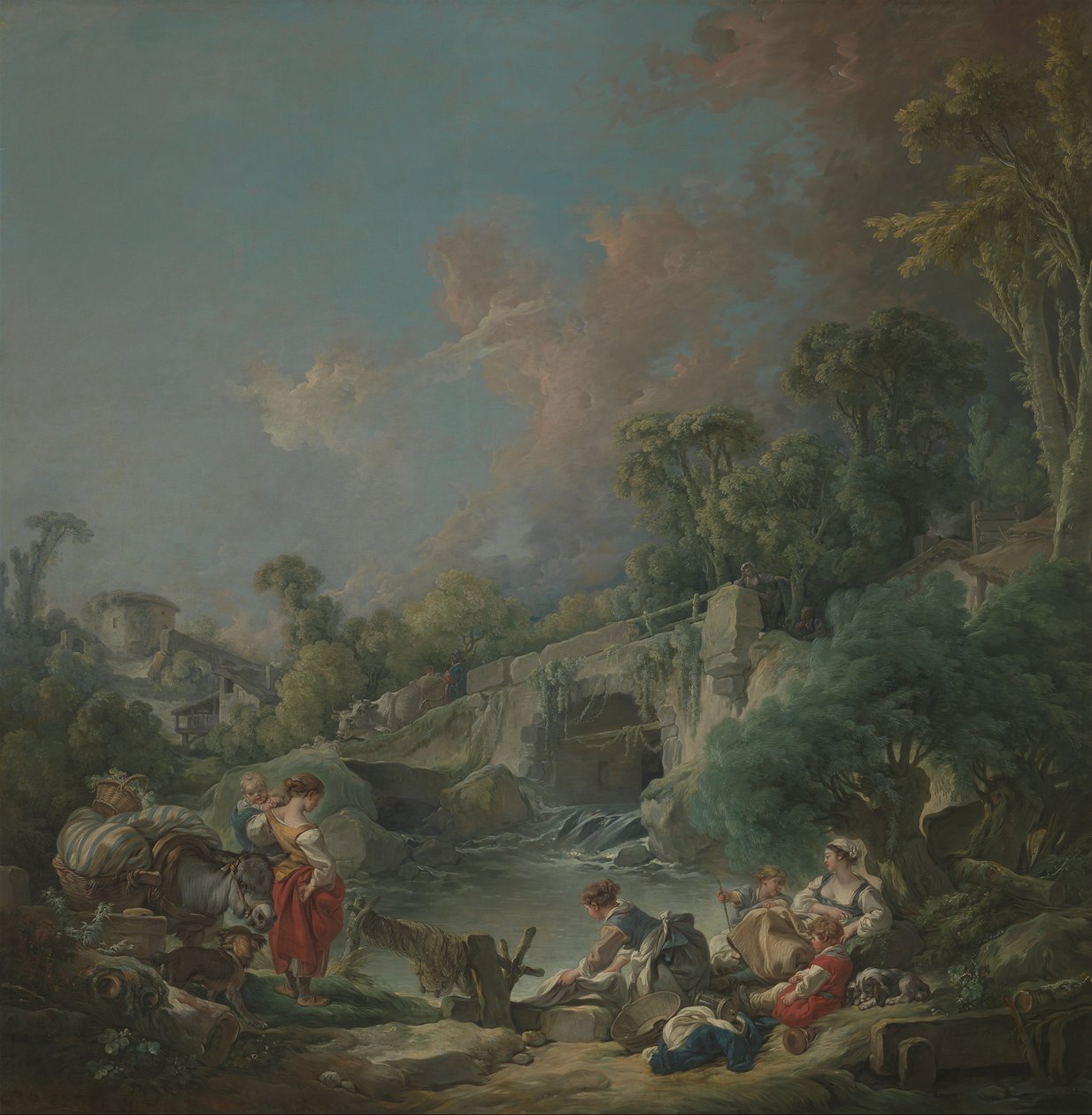 Vaskekoner, 1768. av François Boucher