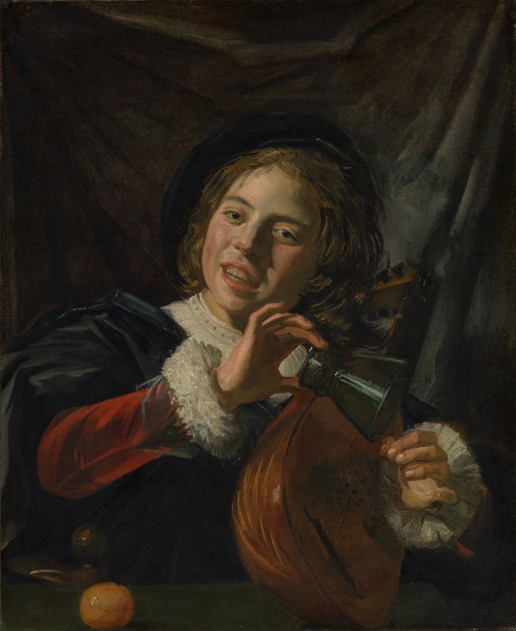 Gutt med lutt av Frans Hals