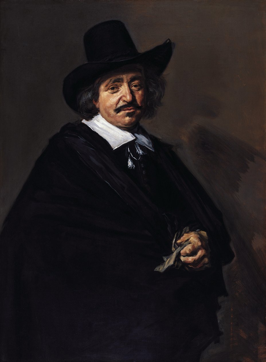 Portrett av en mann av Frans Hals
