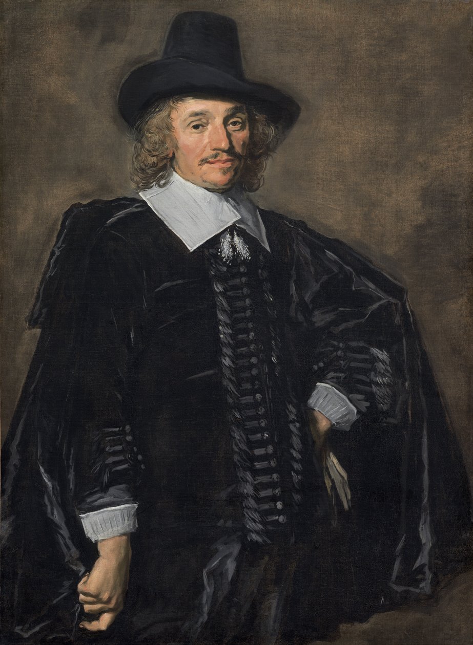 Portrett av en mann av Frans Hals