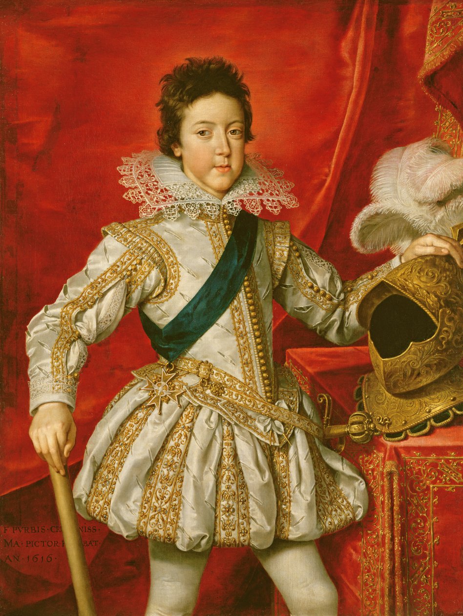 Ludvig XIII (1601–43) av Frans II Pourbus