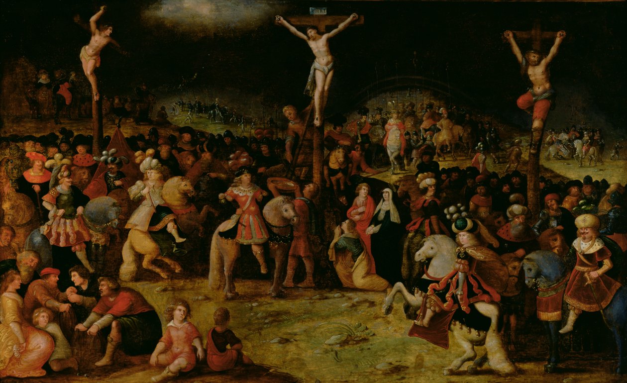 Korsfestelsen av Frans II Francken the Younger