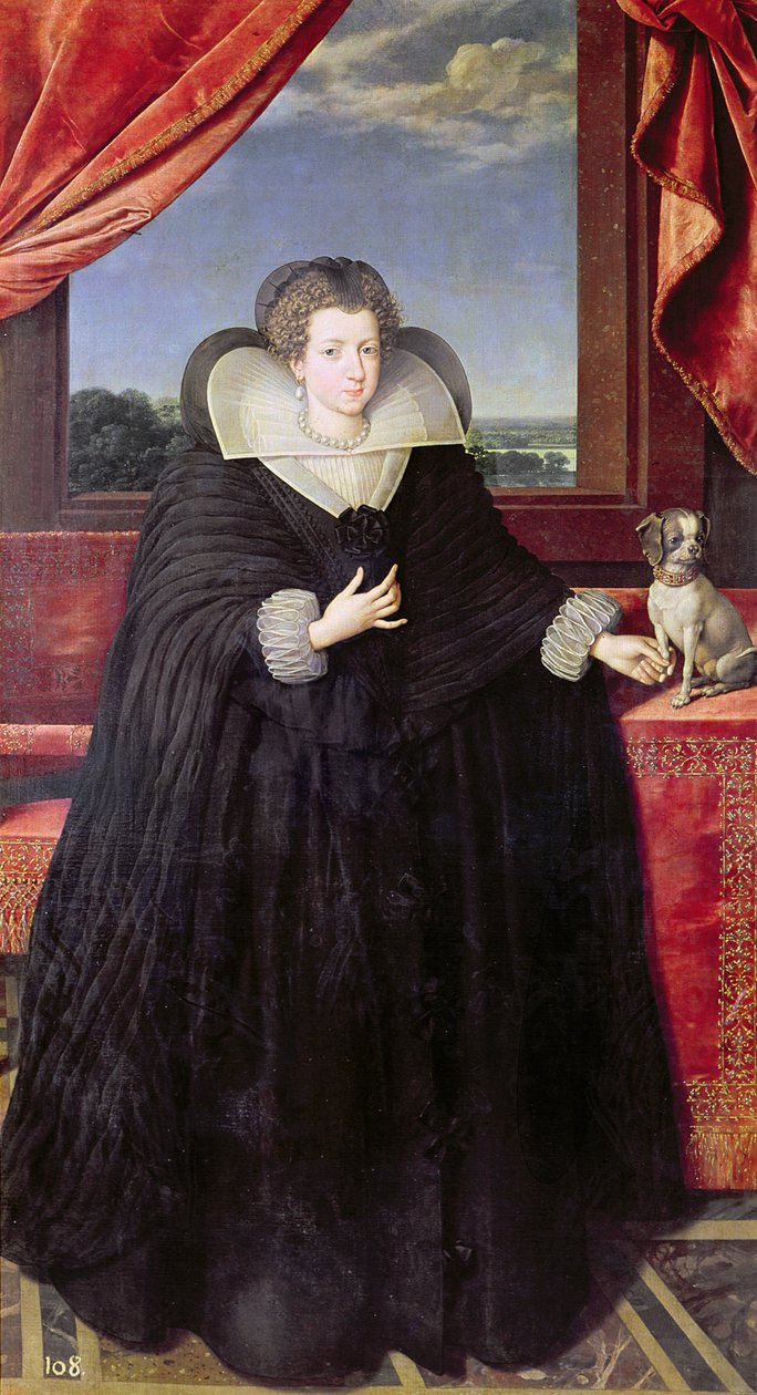 Isabella av Bourbon (1602-44) dronning av Spania, 1615-22 av Frans Pourbus the Younger