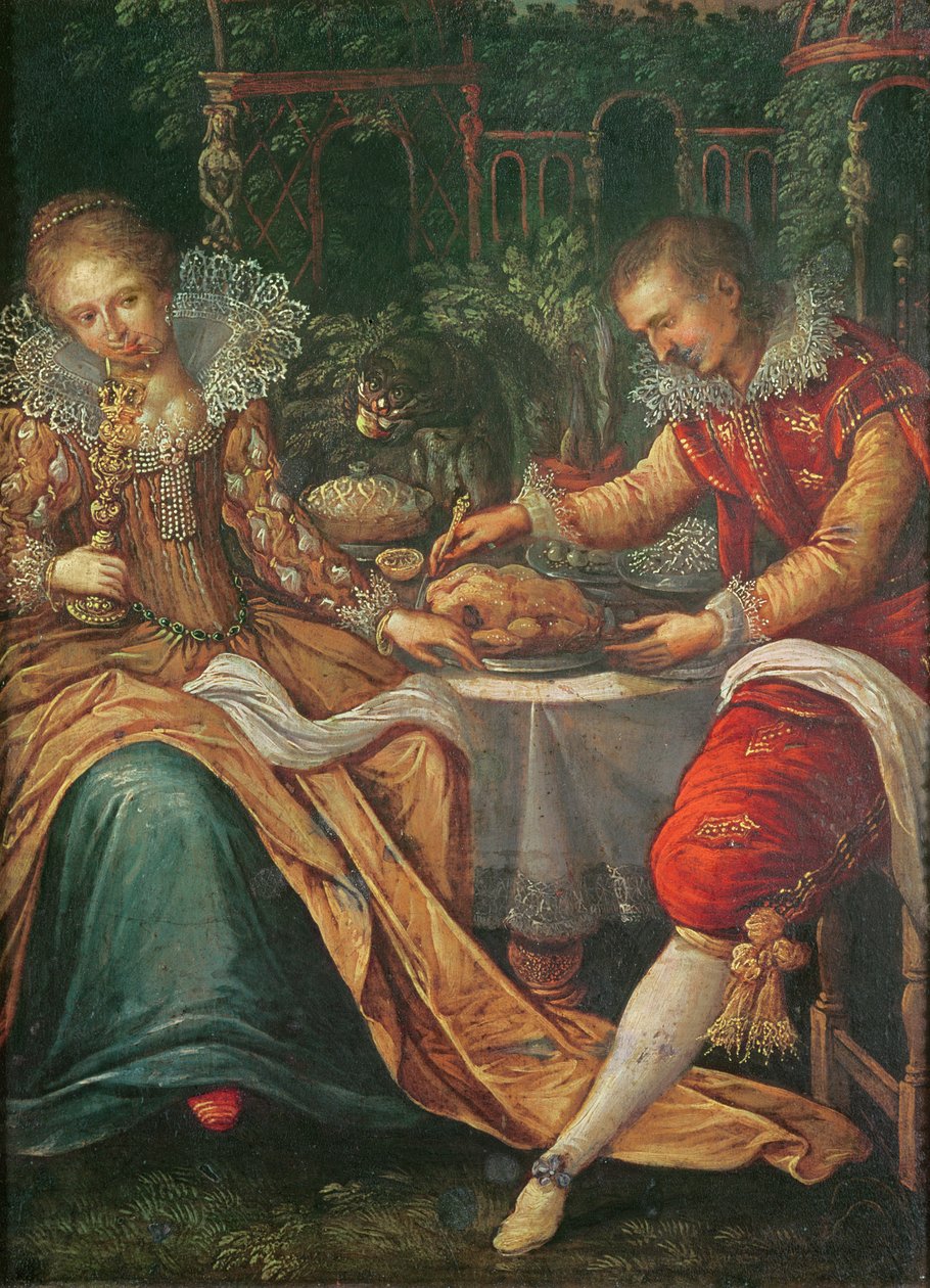 De fem sansene: Smak av Frans Pourbus the Younger
