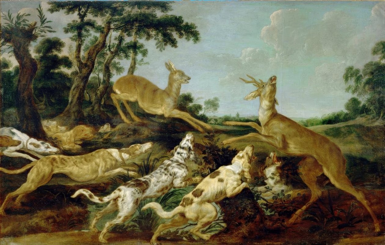 Jagdszene av Frans Snyders or Snijders