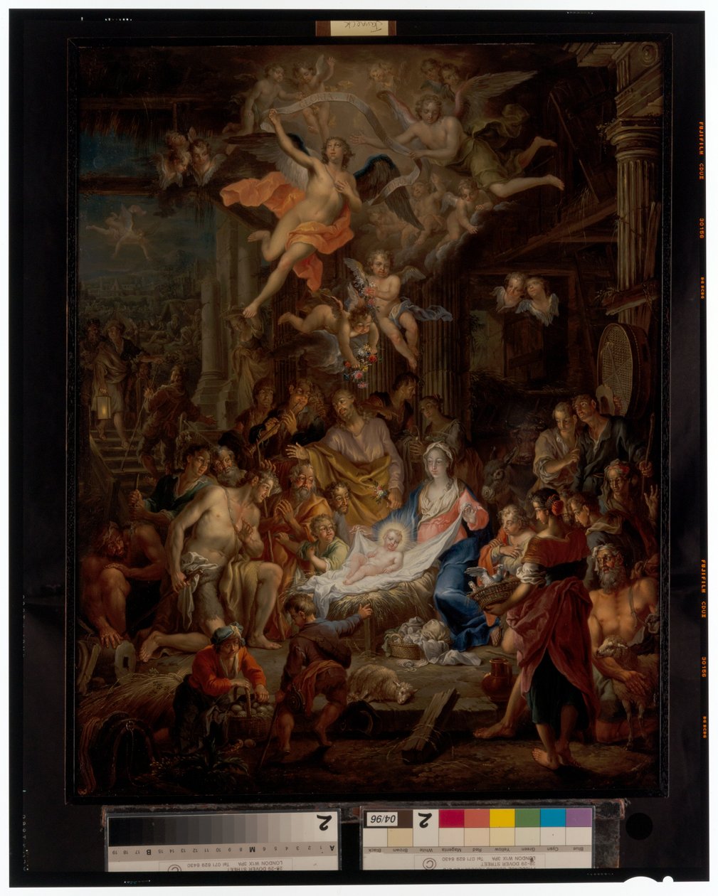 Hyrdenes tilbedelse av Frans Christoph Janneck
