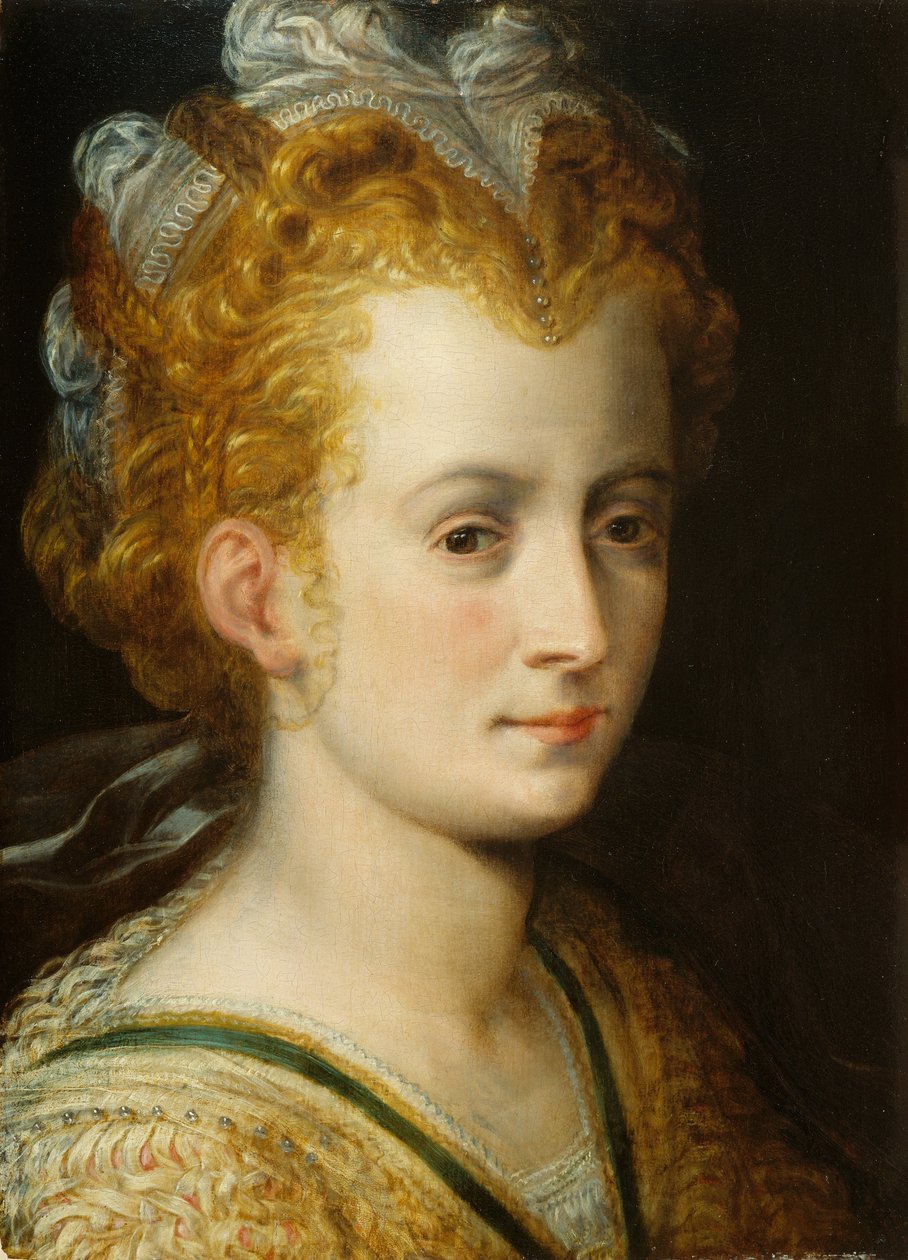 Leder for en ung kvinne, ca. 1555 av Frans Floris
