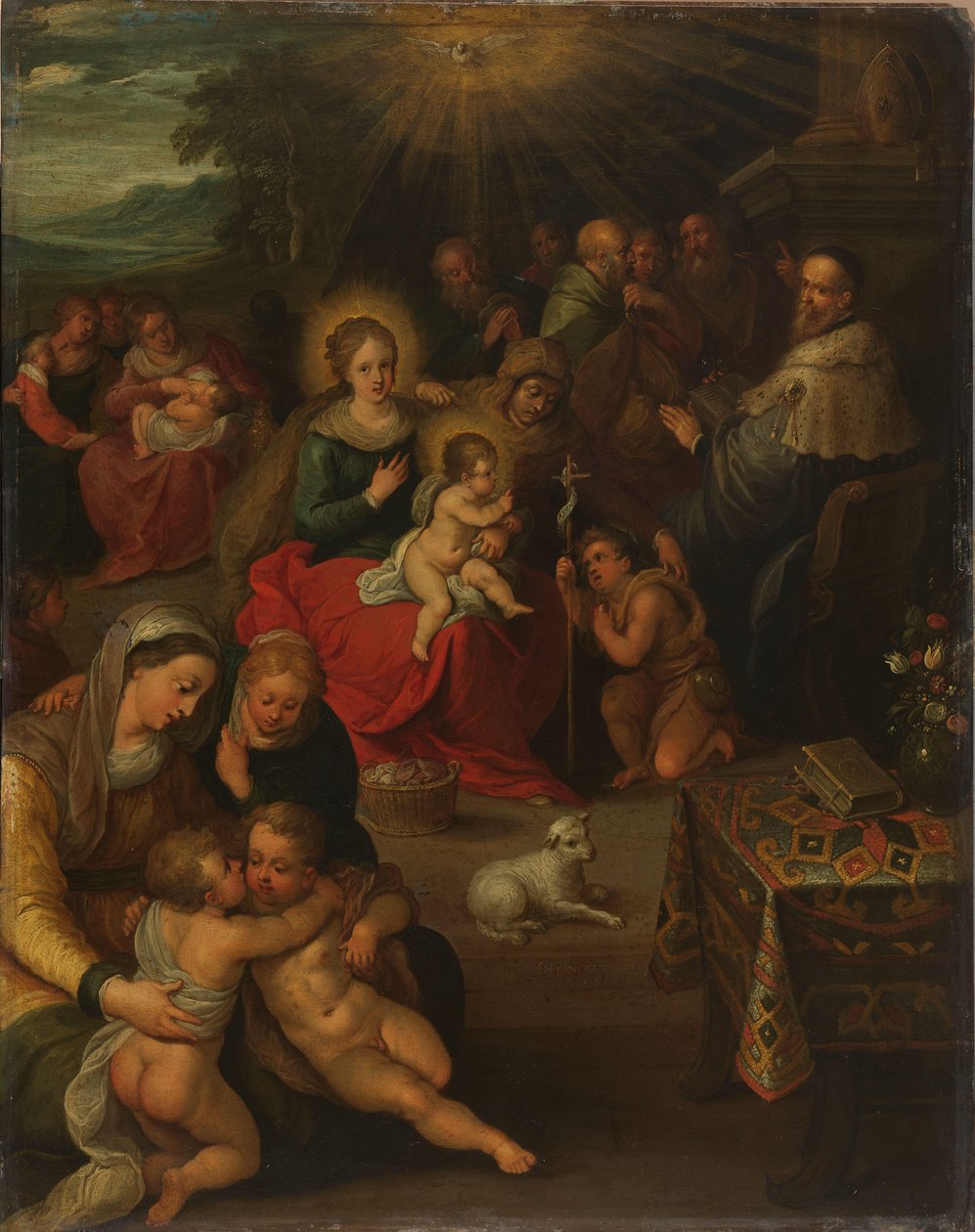 Det hellige slektskap av Frans Francken (II)