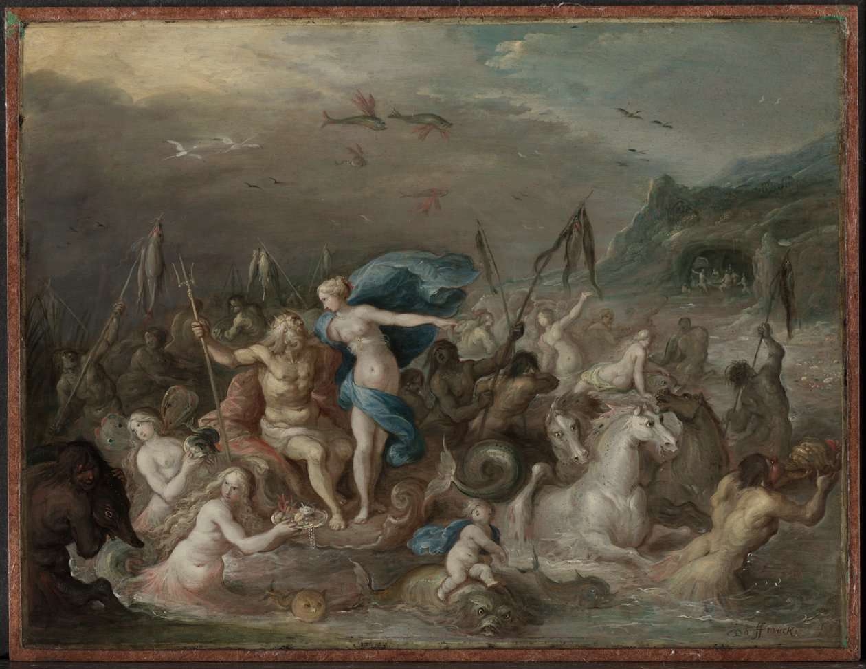 Triumfen til Neptun og Amfitritt av Frans Francken