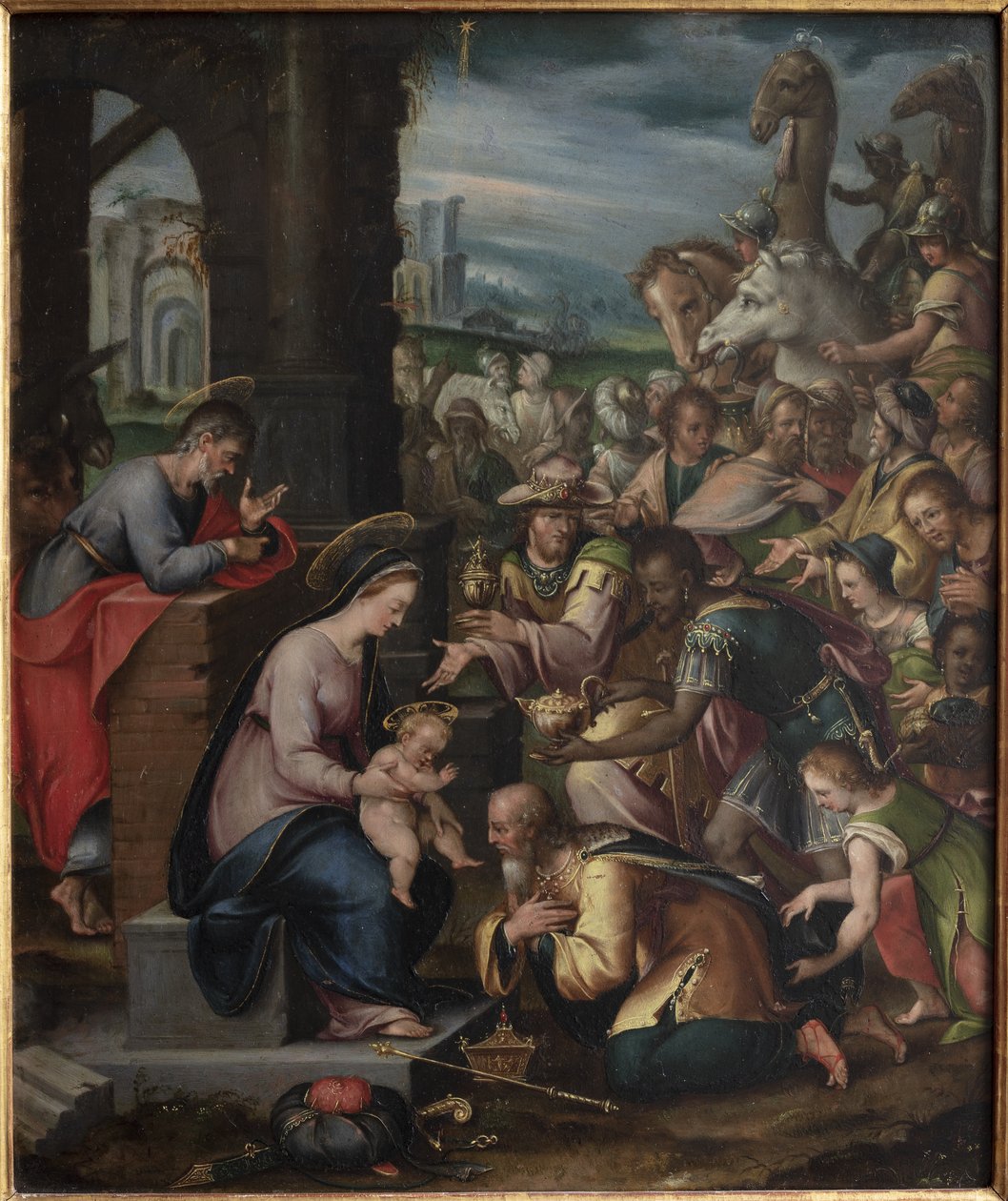Tilbedelsen av magiene av Frans Francken d.Æ.