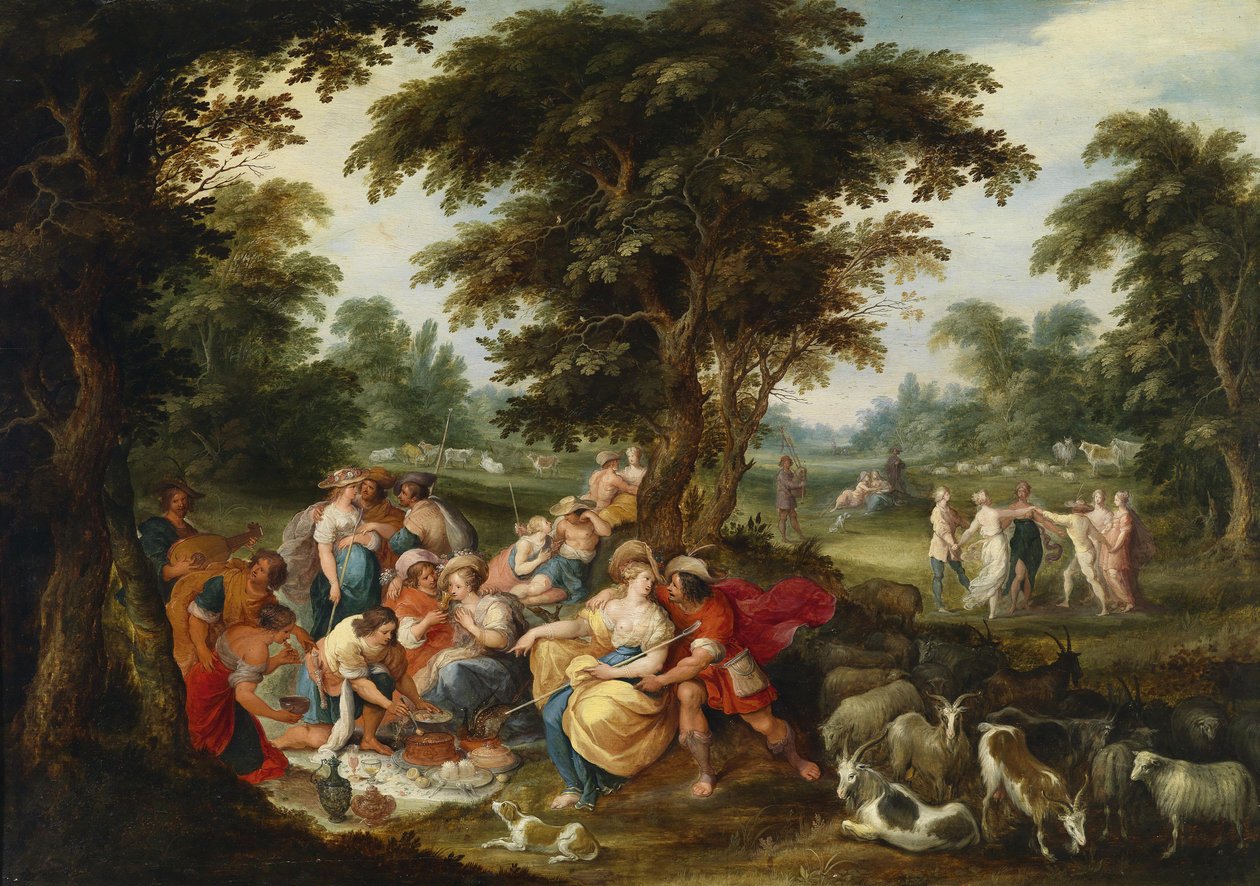 Arcadia. Gullalderen av Frans Francken the Younger