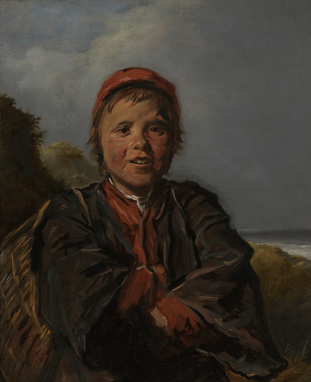 Fisherboy (olje på lerret) av Frans Hals