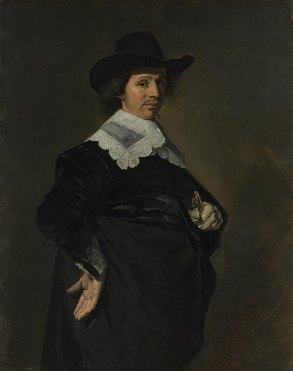 Paul Verschuur 1606-1667, 1643. av Frans Hals