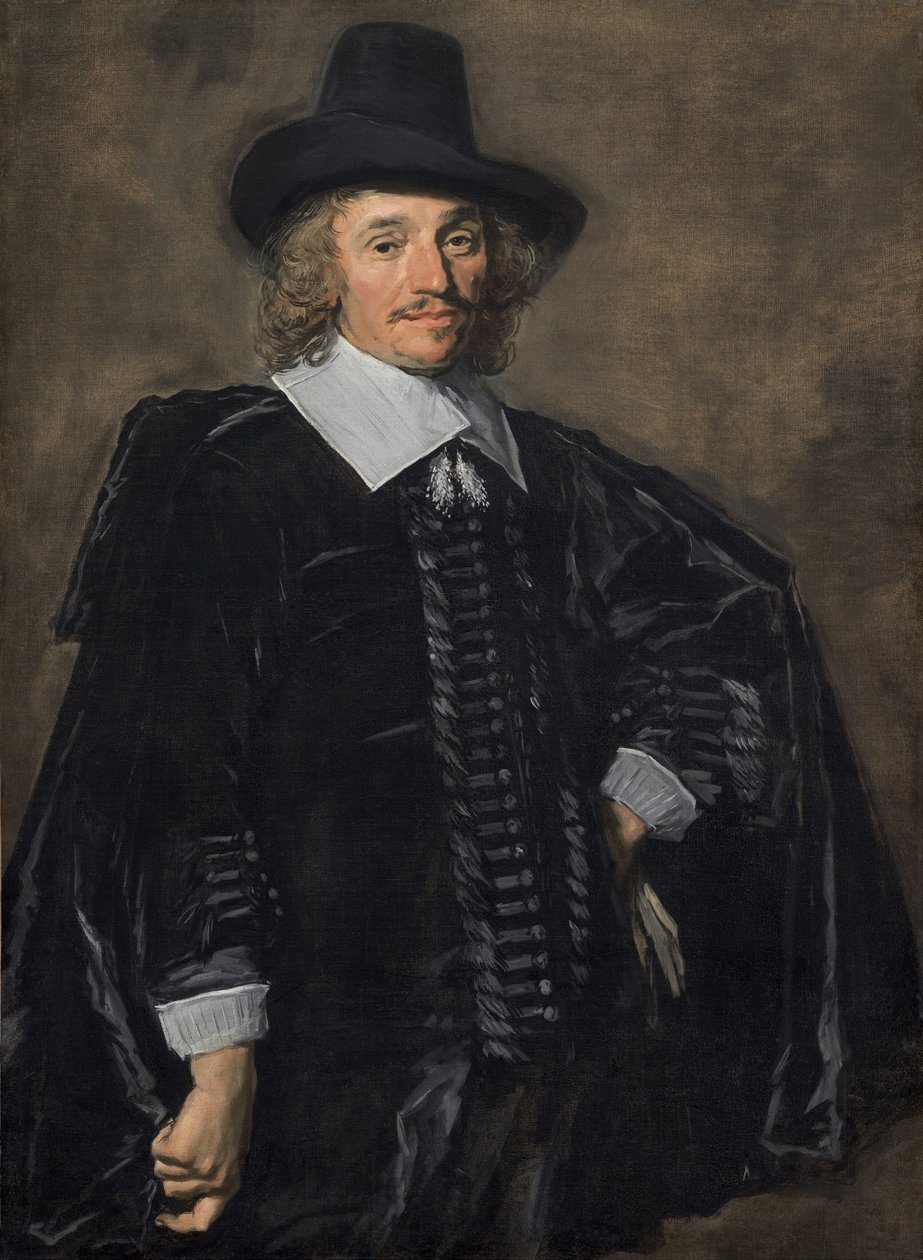 Portrett av en gentleman, 16501652. av Frans Hals