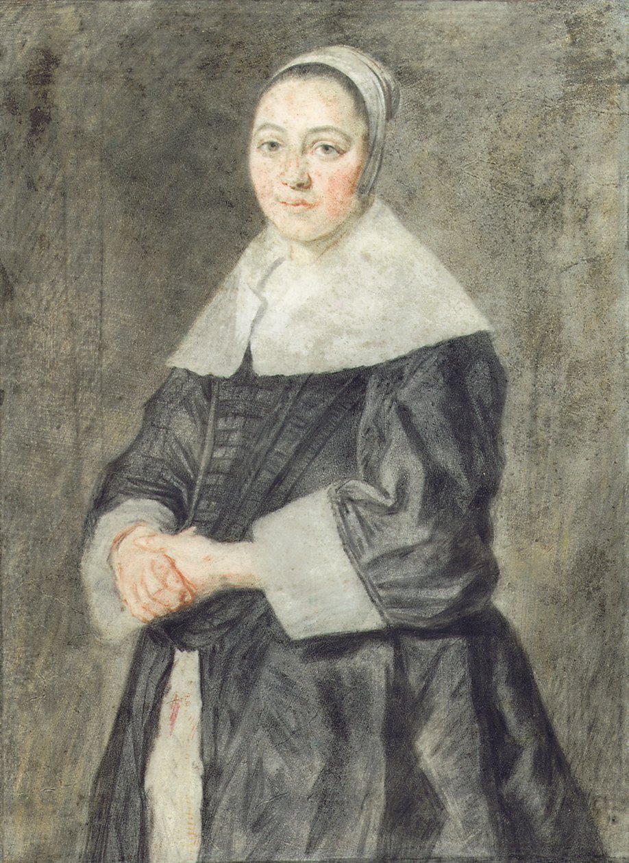 Portrett av en dame av Frans Hals
