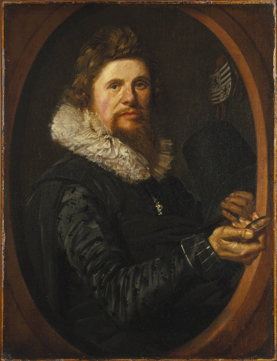Portrett av en mann, ca. 1614-15 av Frans Hals
