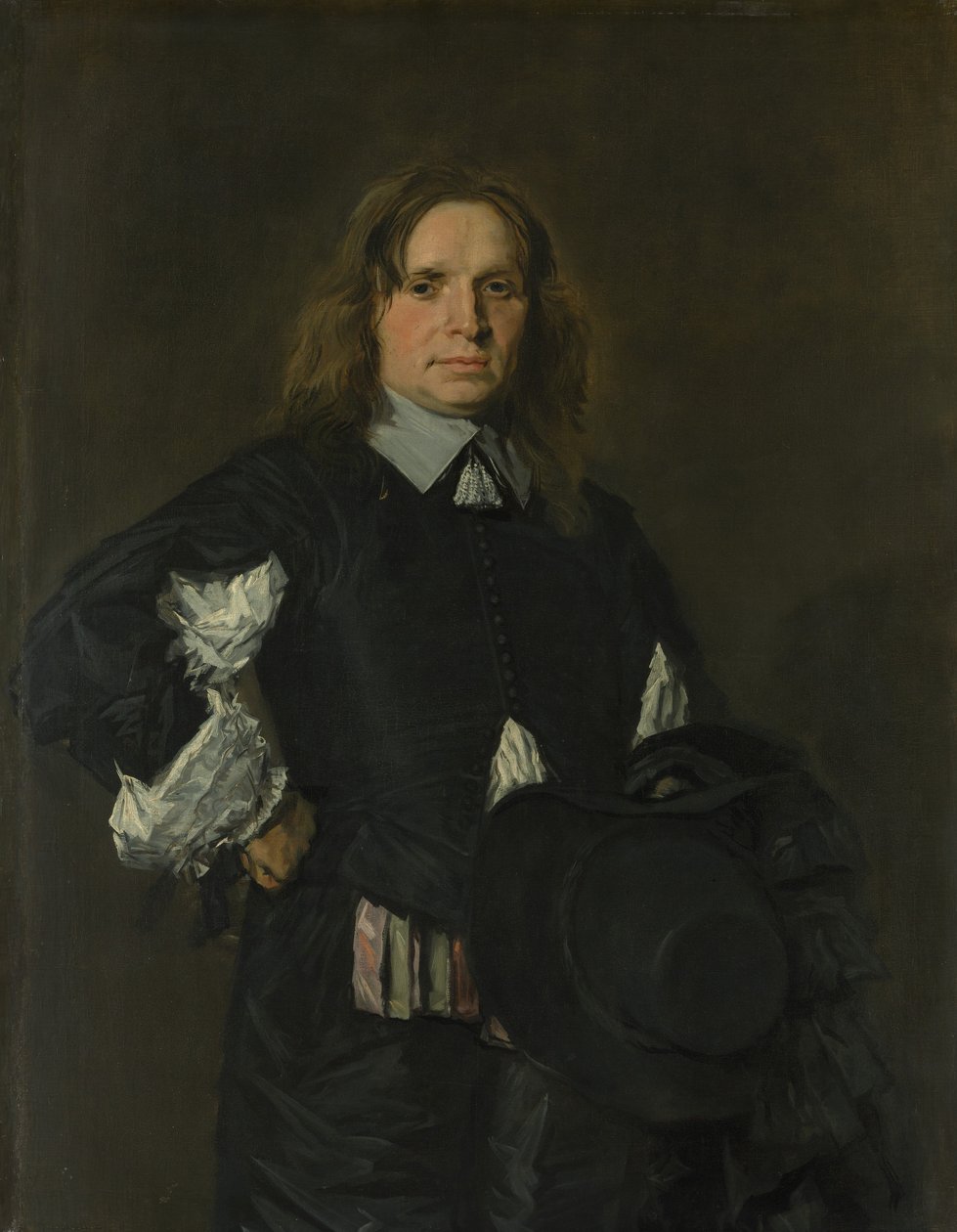 Portrett av en mann, tidlig på 1650-tallet. av Frans Hals