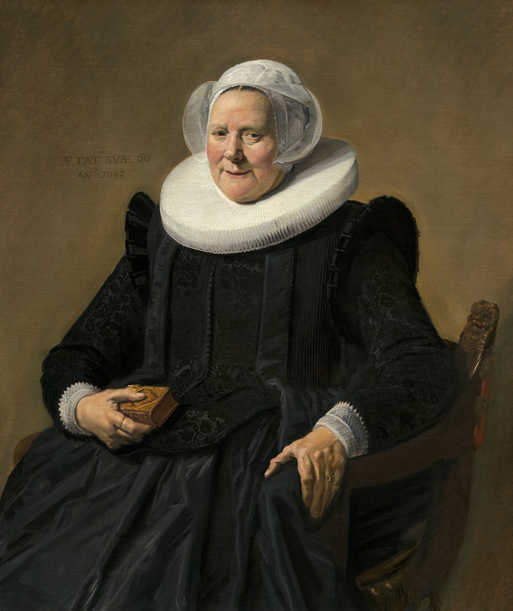 Portrett av en kvinne av Frans Hals