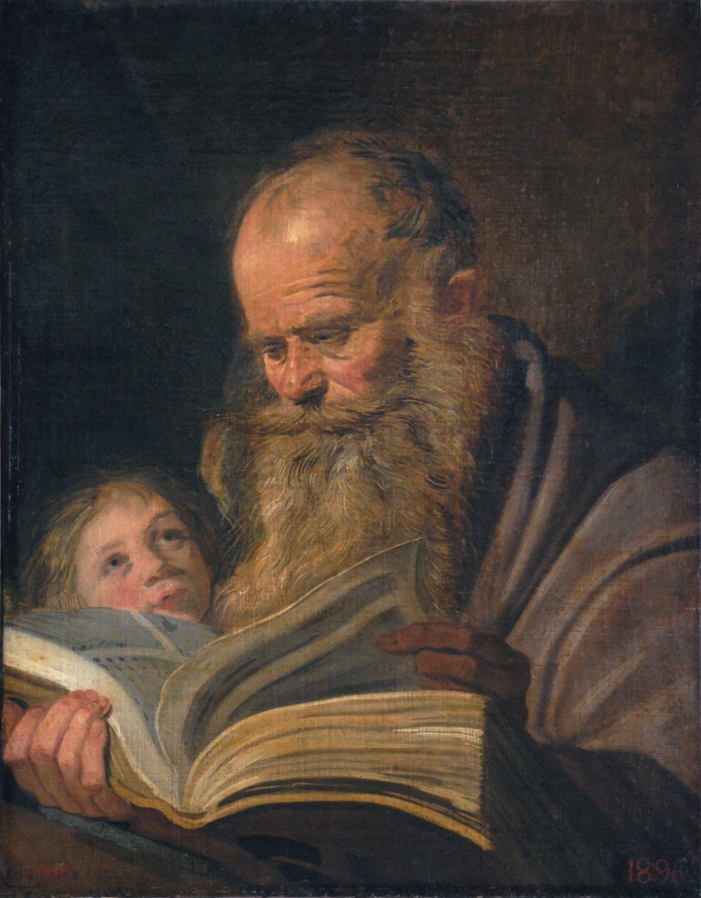 Den hellige Matteus evangelisten av Frans Hals