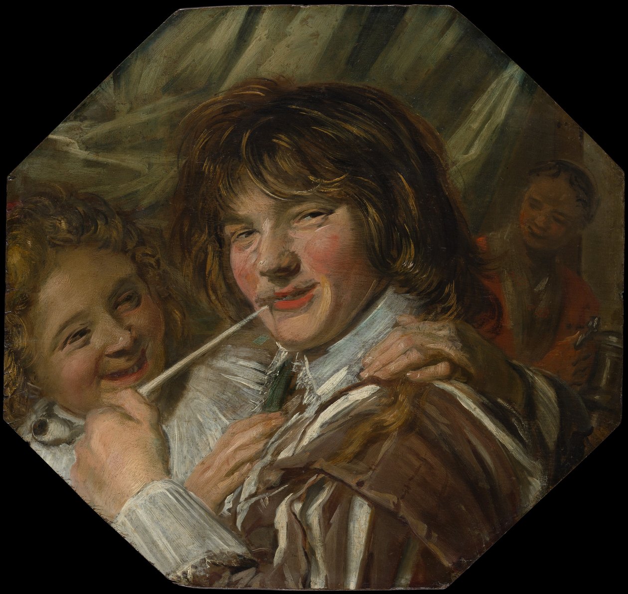 The Smoker, ca. 1623-25. av Frans Hals