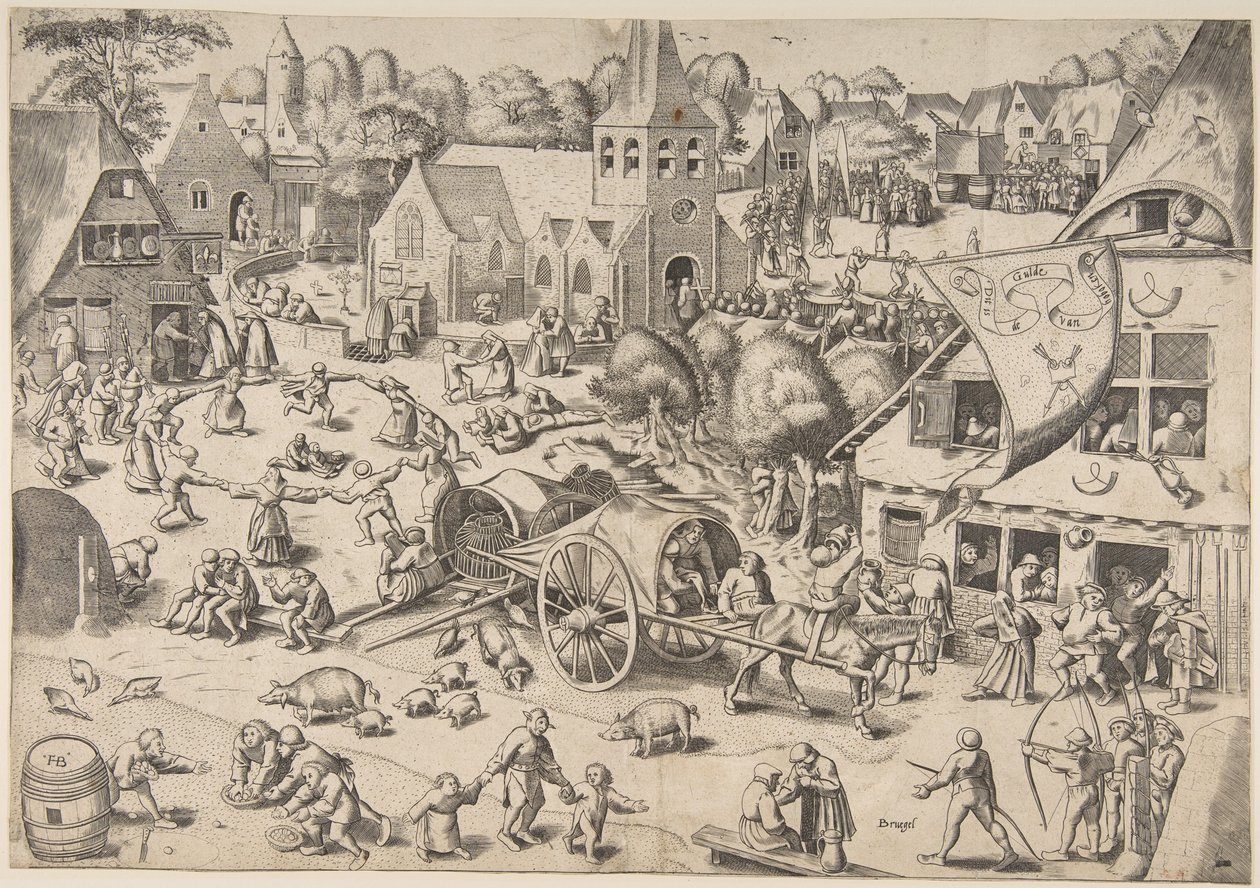 Messen i Hoboken, ca. 1559. av Frans Hogenberg