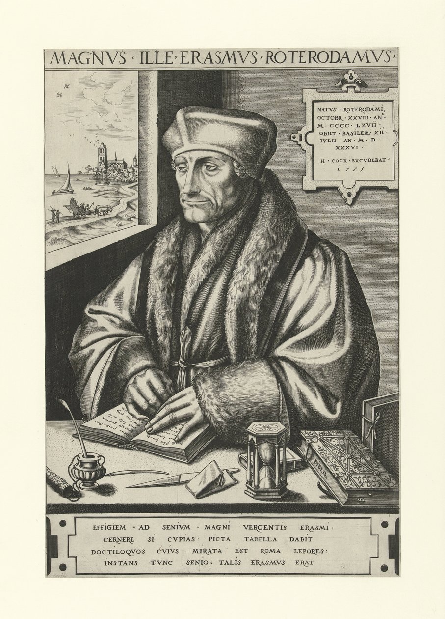Portrett av Aberforth Erasmus av Frans Huys