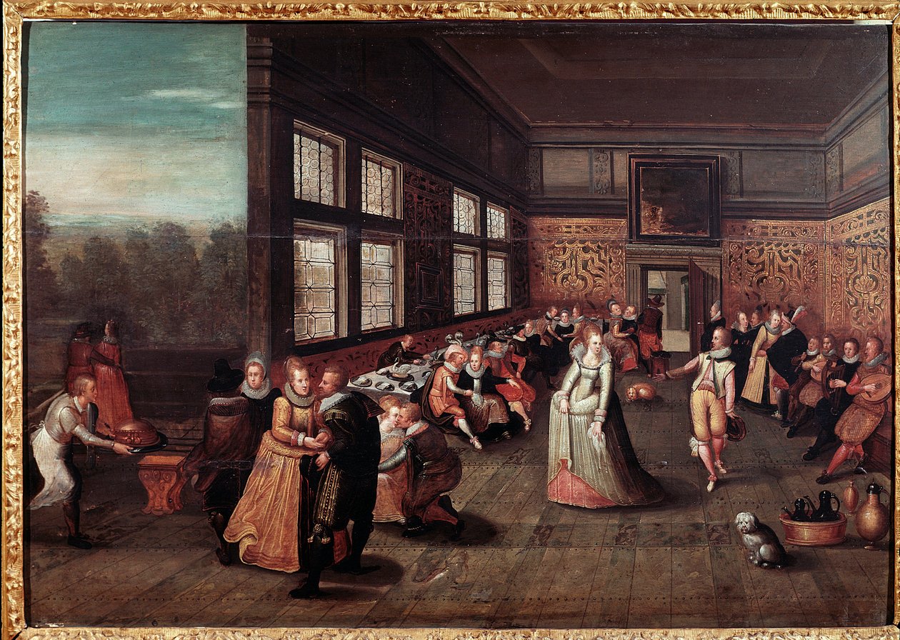 Dansere ved det flamske hoffet (maleri av Frans II Pourbus