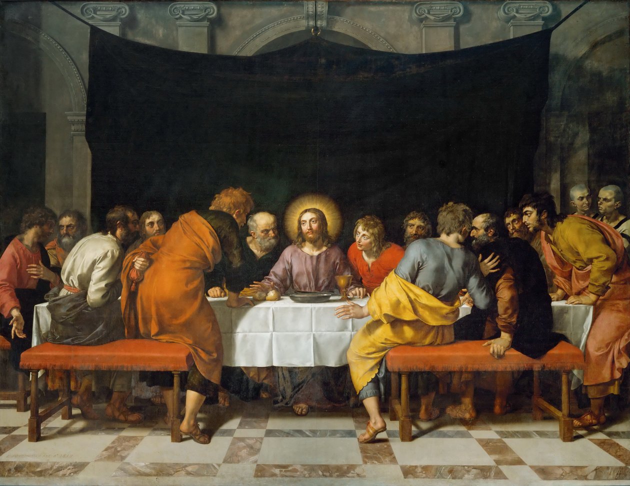 Det siste måltid av Frans Pourbus the Younger