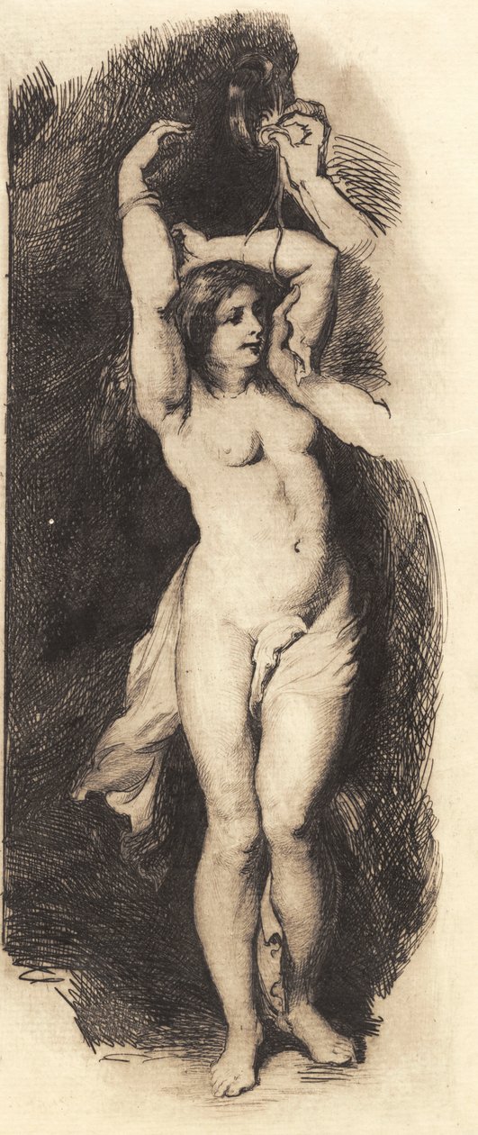 Andromeda, etter Rubens av Frans Schwartz