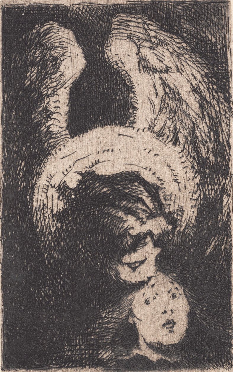 Nyttårsaften 1893. Prøveskilt av Frans Schwartz