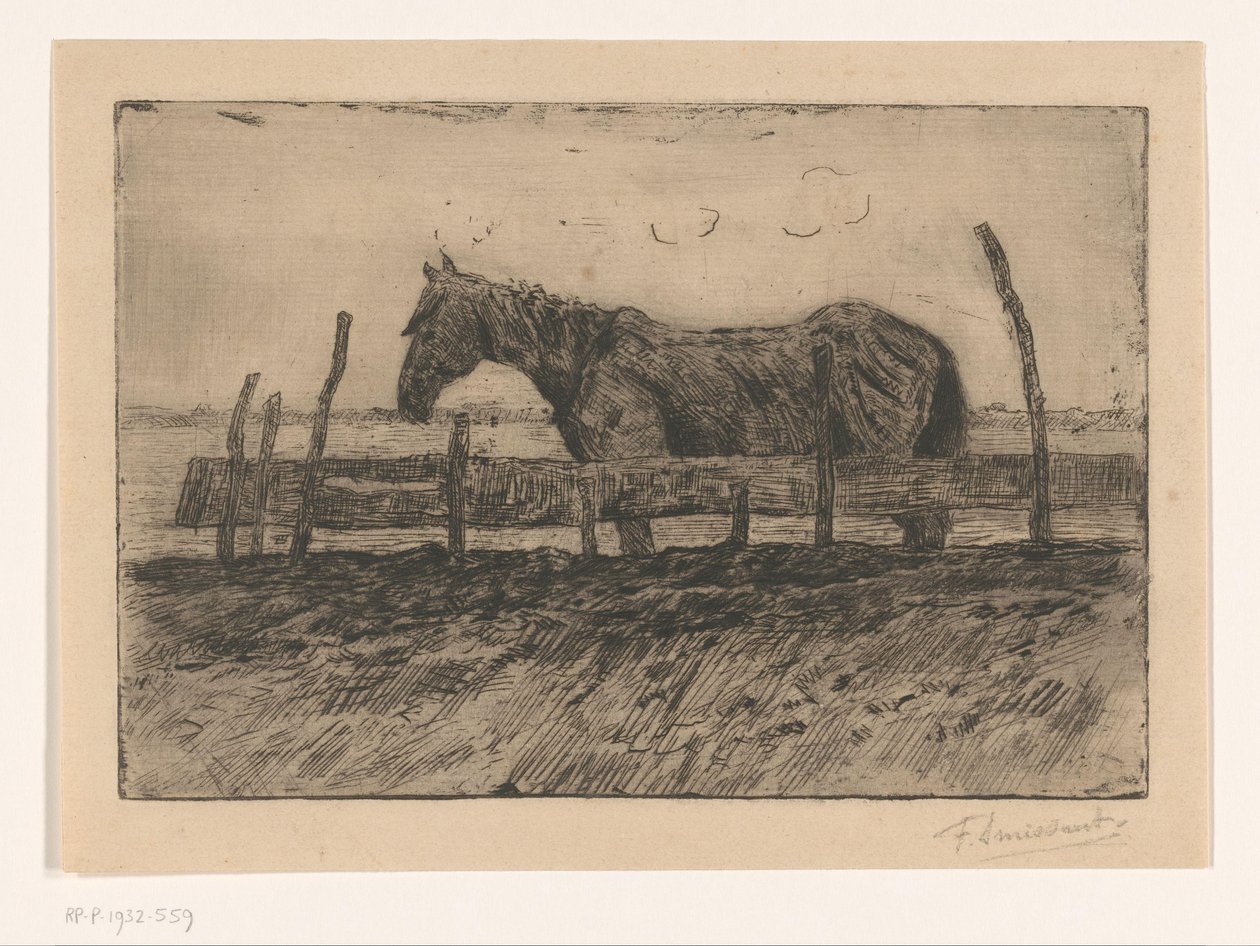 Hest av Frans Smissaert (signed by artist)