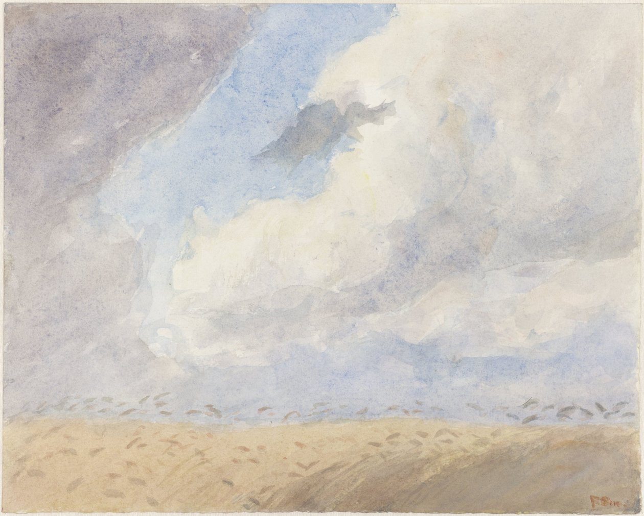 Kornåker av Frans Alexander Evert Lodewijk Smissaert