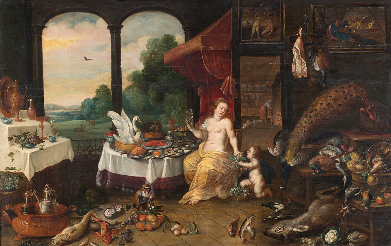 Allegorien om smak. av Frans Wouters