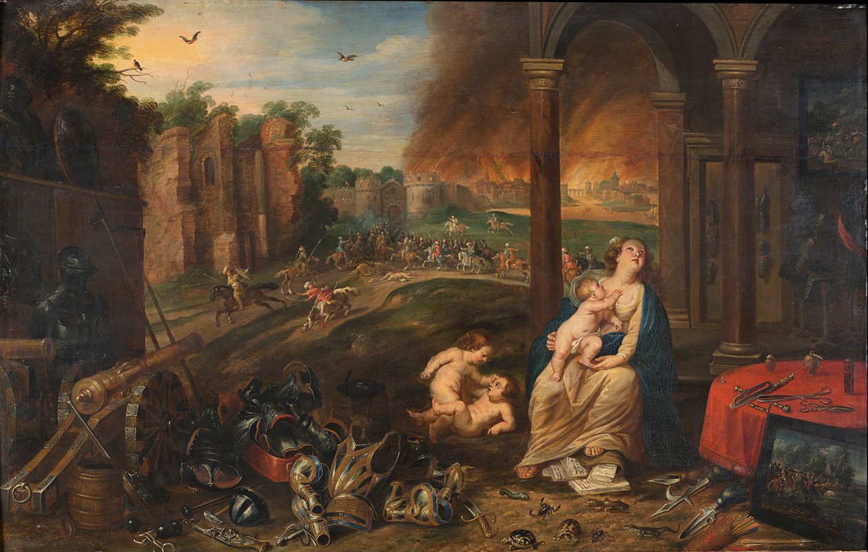 Allegorien om berøring. av Frans Wouters