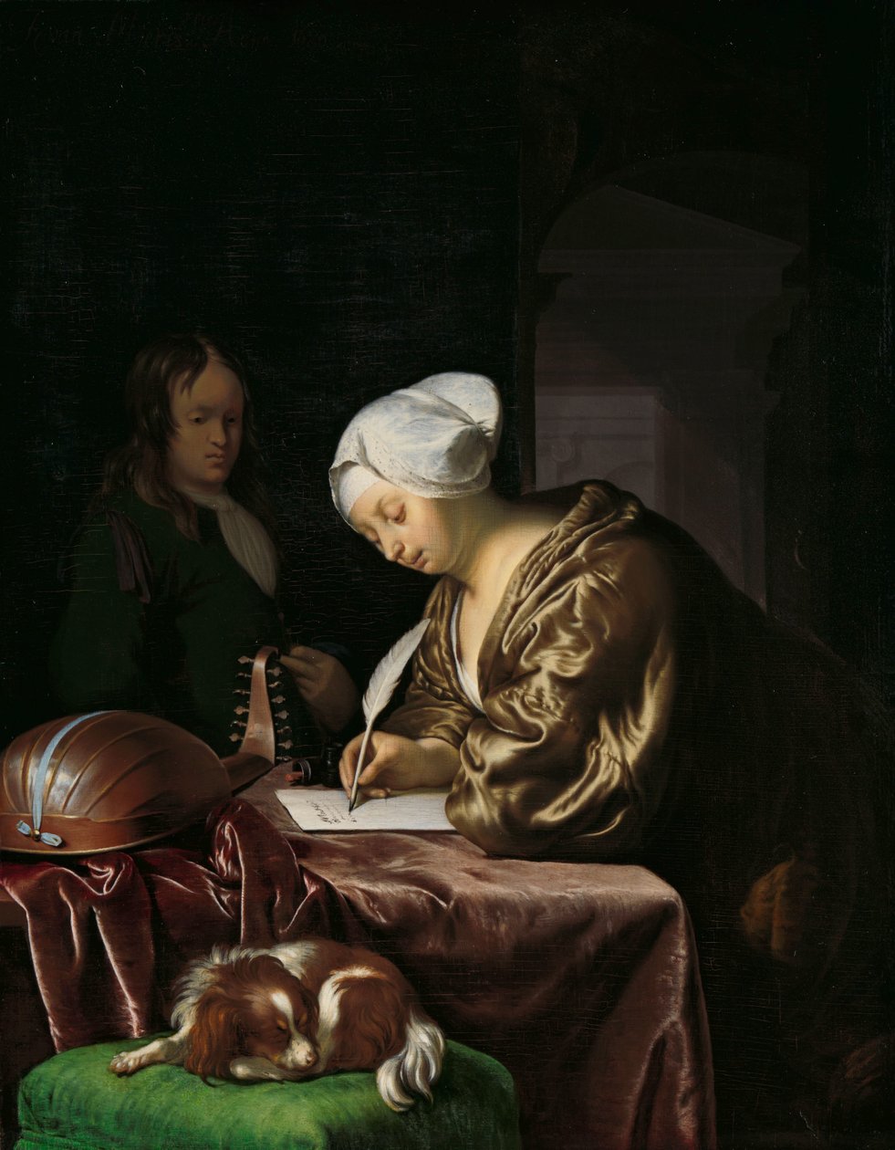 Brevskriveren Brevskriveren av Frans van Mieris (I)