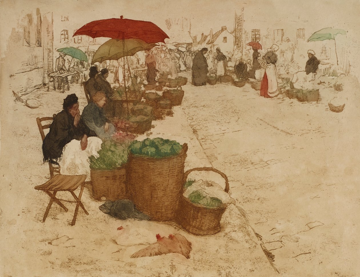 grønnsaksmarkedet av František Šimon