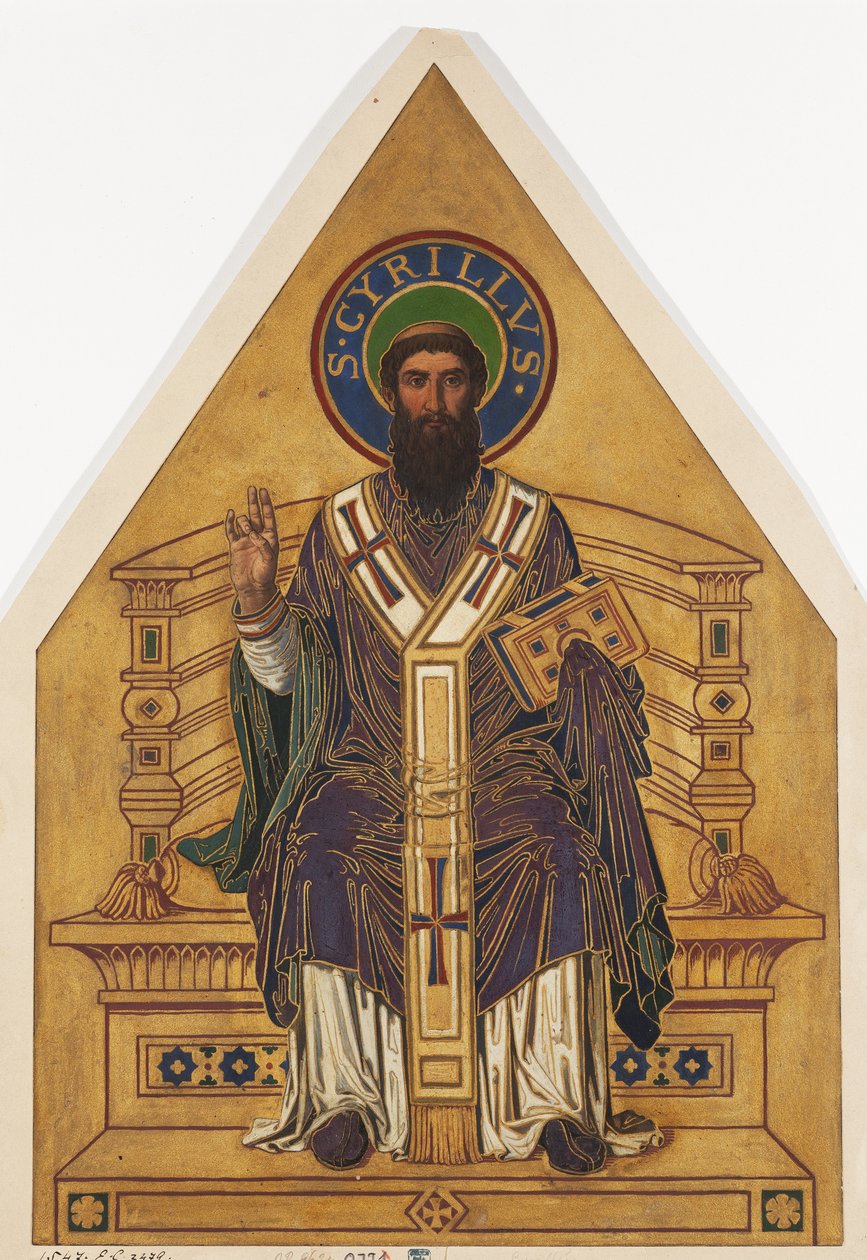 Saint Cyril av Frantisek Sequens