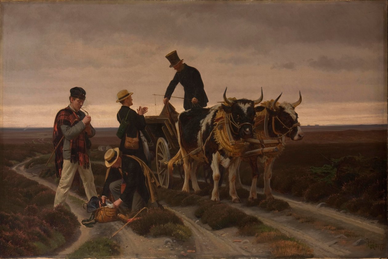Vandretur. Jylland. av Frants Henningsen