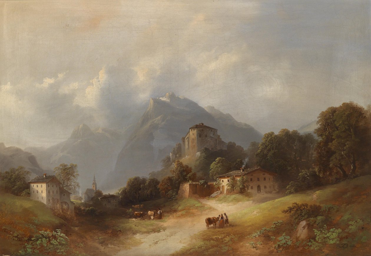 landskap av Franz Barbarini