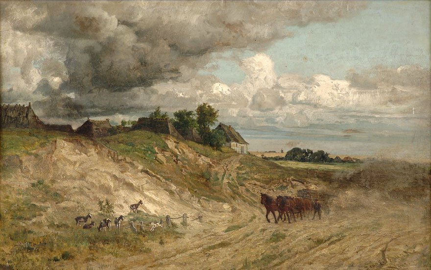Stigende tordenvær av Franz Bunke