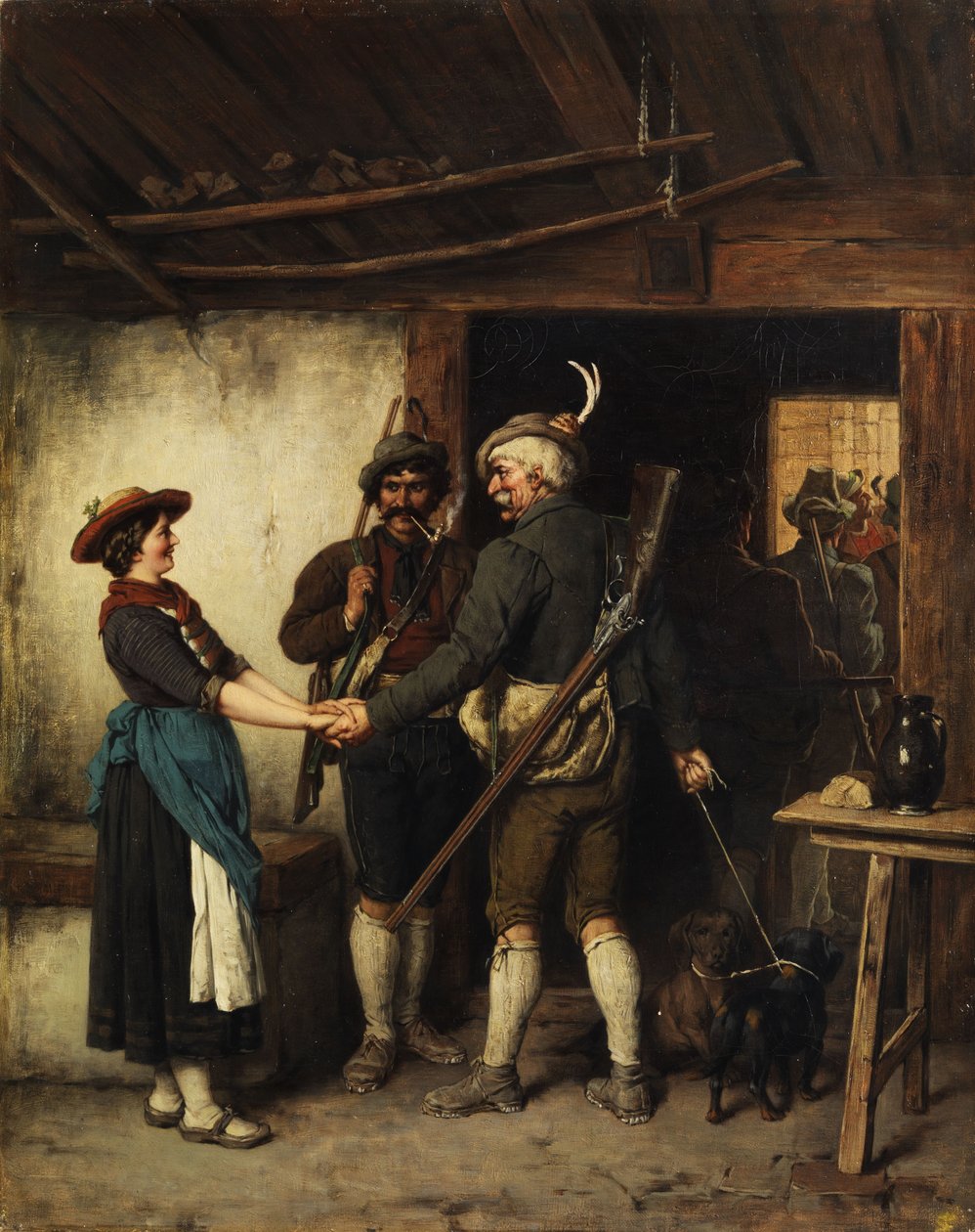 Farvel til jegerne av Franz Defregger