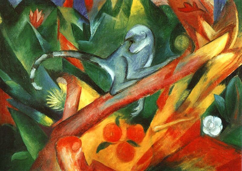 Apen av Franz Marc