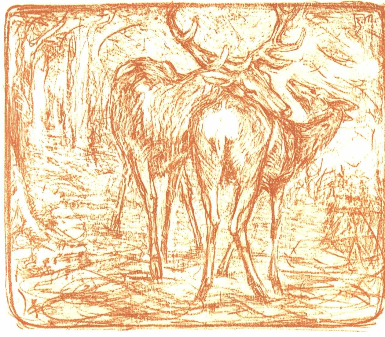 Hjort av Franz Marc