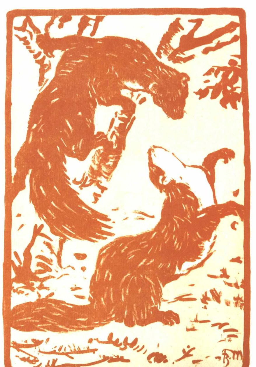 Spille vessler av Franz Marc