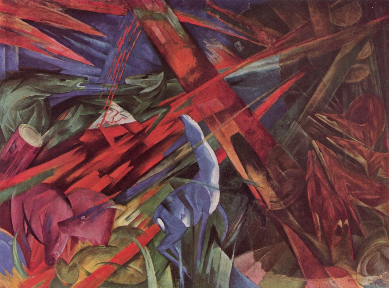 Dyre skjebner av Franz Marc